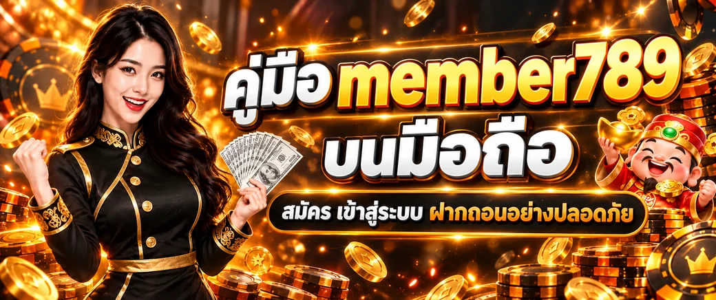 member789 บนมือถือ สมัคร เข้าสู่ระบบ ฝากถอน